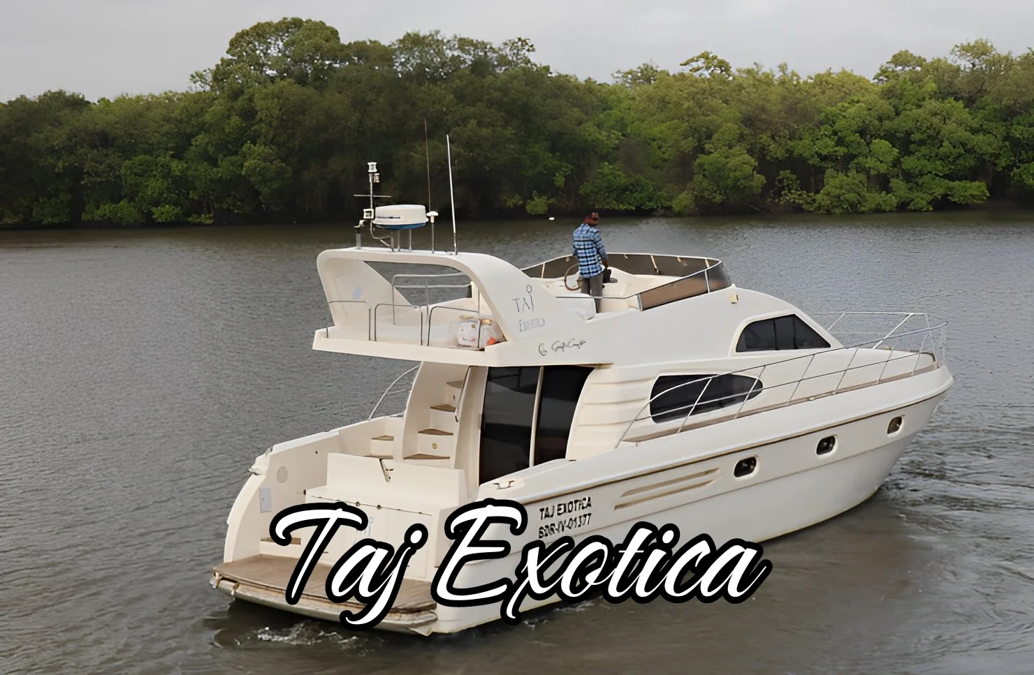 taj exotica yacht in goa