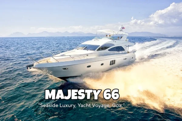 MAJESTY 66 yacht in goa